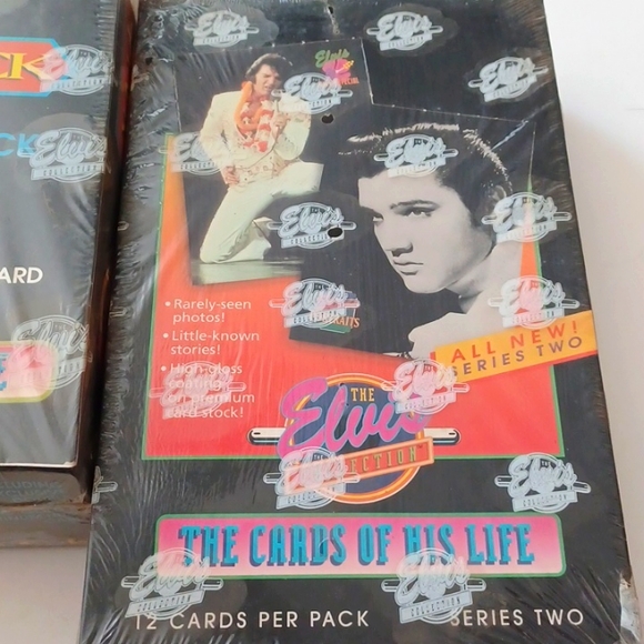 Elvis 3 factory  sealed card sets of his life - Picture 4 of 11